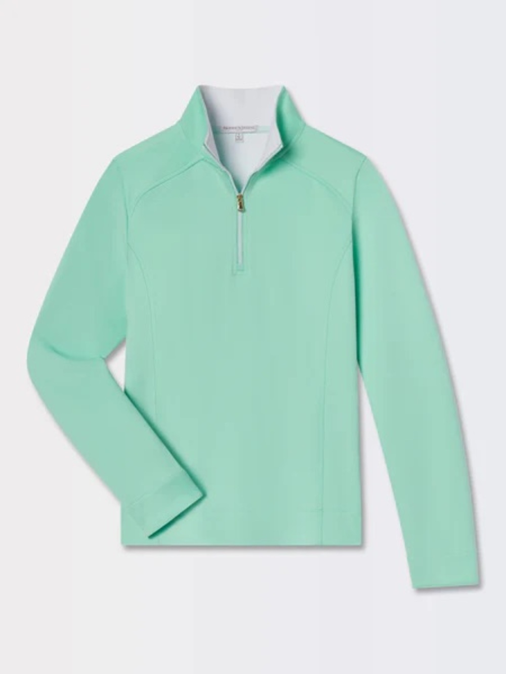 Fairway & Greene Mint Green Quarter-Zip Pullover